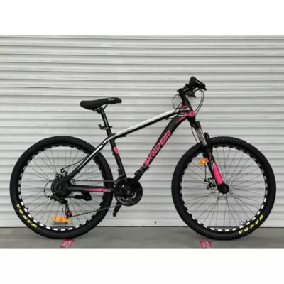 Велосипед гірський Toprider 611 26" рама 17 обладнання Shimano Рожевий