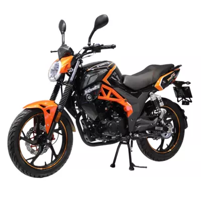 Мотоцикл Forte FT250-X6 Форте Чорно-помаранчевий