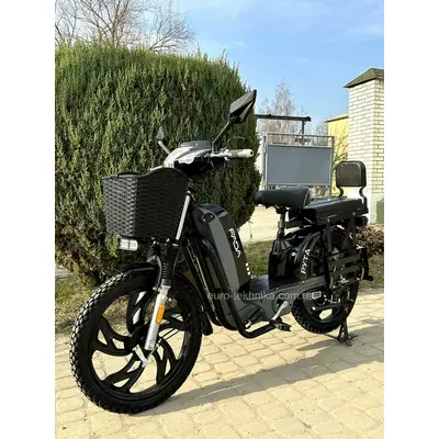 Електровелосипед FADA РУТА 800W Фада рута Чорний