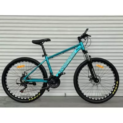 Велосипед гірський алюмінієвий Toprider 670 26" рама 17 обладнання Shimano Синій