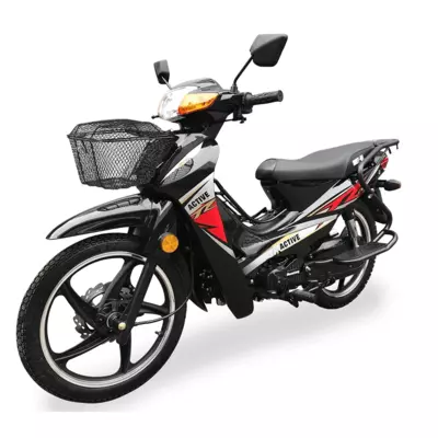 Мопед Musstang MT125-3 ACTIVE Мустанг Чорний