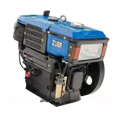 Двигун на мотоблок Zubr R190 9.6 к. с ручний стартер