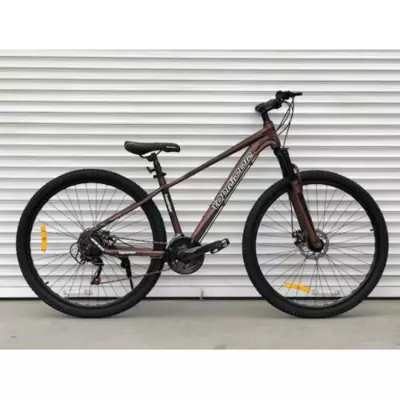 Велосипед гірський алюмінієвий Toprider 901 26" рама 15 обладнання Shimano Коричневий