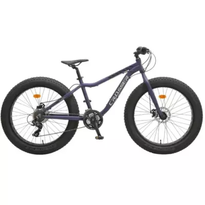 Велосипед гірський Crosser Fat Bike 26" рама 16" Фіолетовий