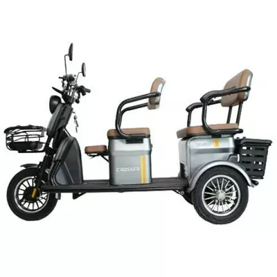 Електроскутер триколісний Електротрайк Crosser TR-4 800Вт Кроссер тр-4