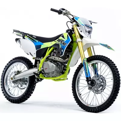 Мотоцикл BSE J3D ENDURO 250 Біло-зелений