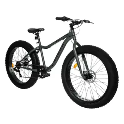 Велосипед гірський підлітковий Crosser Fat Bike 24″ рама 13 Сірий