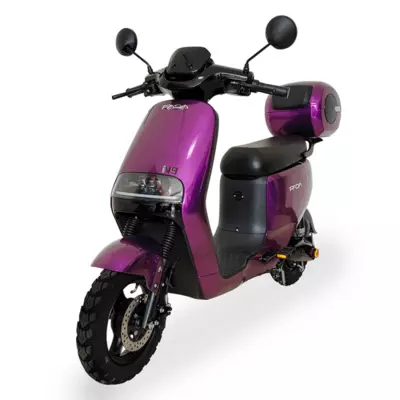 Електровелосипед Електроскутер FADA N9 1200W Фада Н9 Фіолетовий
