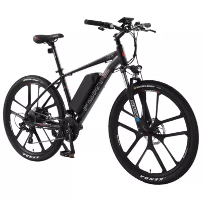 Електровелосипед FORTE MATRIX 350 Вт 48В/13Ач рама 18" колеса 27.5" KENDA Чорно-червоний