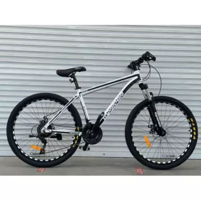 Велосипед гірський алюмінієвий Toprider 680 29" рама 19 обладнання Shimano Білий