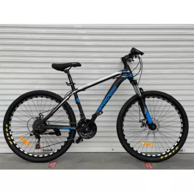 Велосипед гірський Toprider 611 29" рама 19 обладнання Shimano Синій
