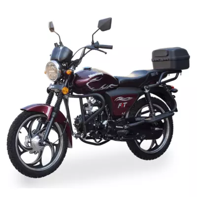 Мопед Musstang Alfa MT125-8 FiT Мустанг альфа фіт Бордовий