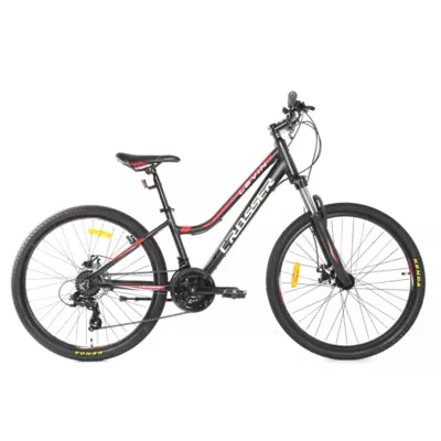 Велосипед гірський Crosser levin 26" рама 14" Чорно-червоний