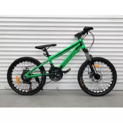 Дитячий велосипед TopRider 680 20 дюймів Салатовий