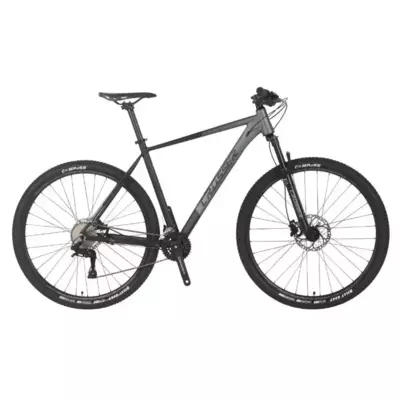 Велосипед гірський Crosser МТ-041 29" рама 21" (3*10) DEORE SANTOUR Чорно-сірий