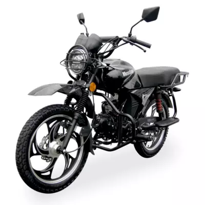 Мопед Musstang МТ125 DINGO XL Чорний Мустанг дінго