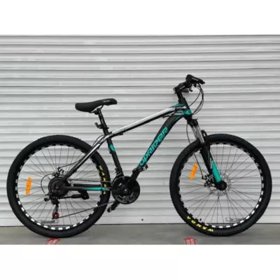 Велосипед гірський Toprider 611 26" рама 17 обладнання Shimano Зелений