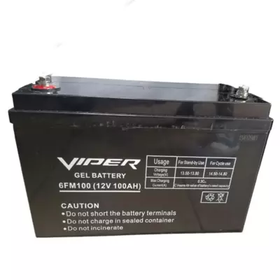 Акумулятор гелевий Viper 6-FM-100 12V 100AH