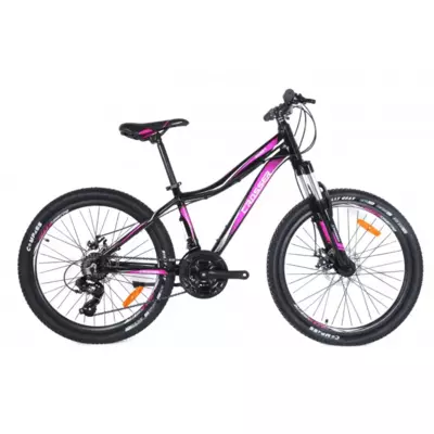 Велосипед гірський Crosser Sweet 24" рама 13 дюймів Чорний